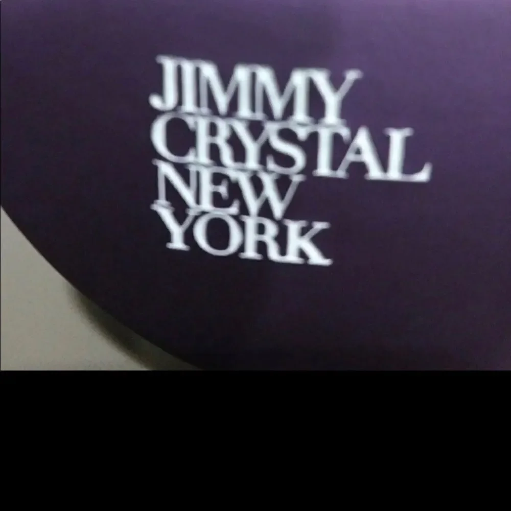 Jimmy Crystal New York Swarovski Crystal Frame clear Lens reading Glasses.